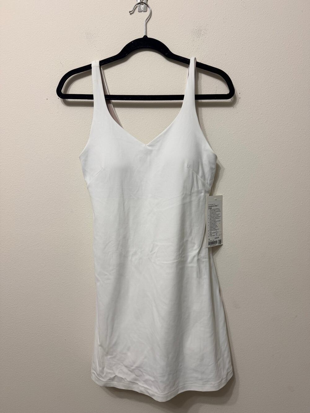 NWT Lululemon Align Dress White Sz 10 $148 MSRP